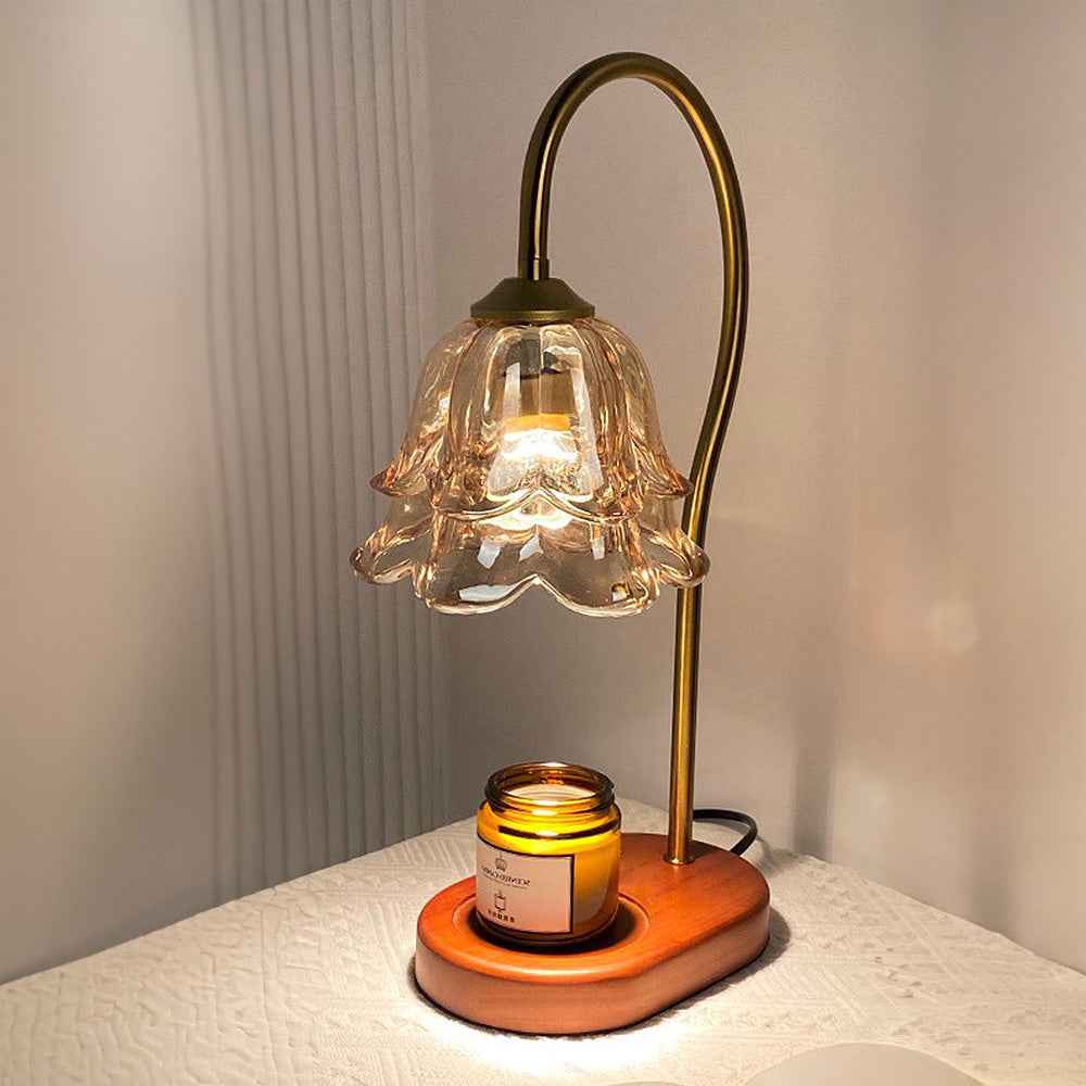 Vivid Women’s Candle Warmer Lamp – Elegant Glass Design for Cozy Ambiance