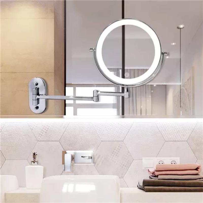 Havella Bathroom LED Mirror – Magnification for Precision Grooming
