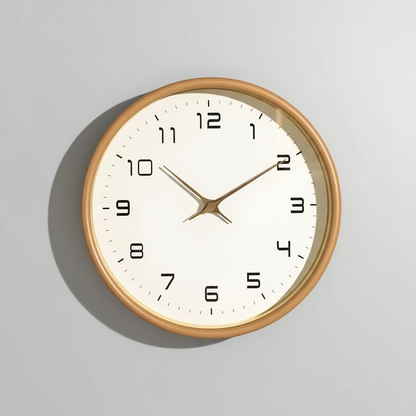 Wander Large Wall Clock – Stylish Wooden Design for Modern Interiors