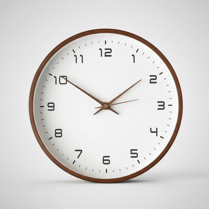 Wander Large Wall Clock – Stylish Wooden Design for Modern Interiors