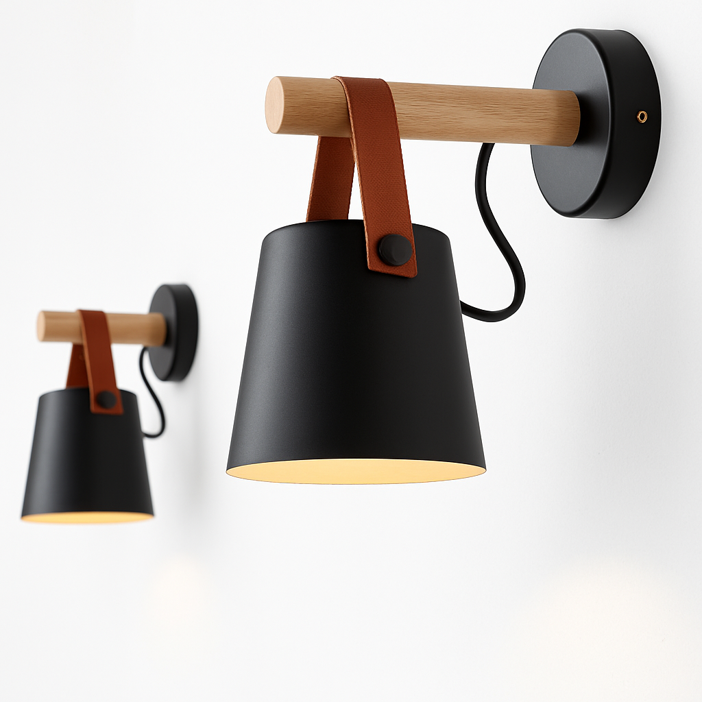 Norvia Wooden LED Wall Light – Modern Design for Elegant Spaces