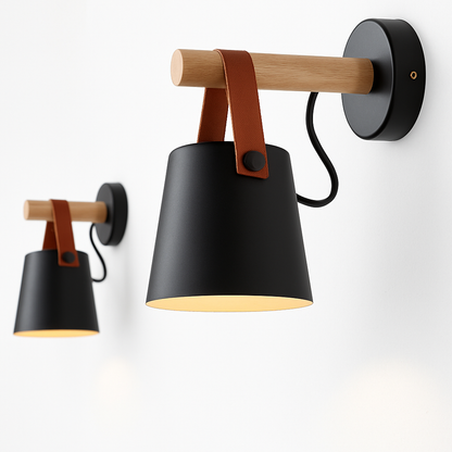 Norvia Wooden LED Wall Light – Modern Design for Elegant Spaces