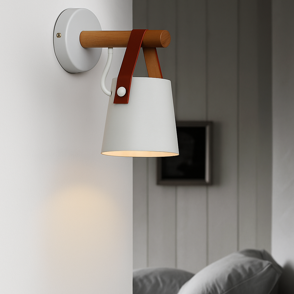 Norvia Wooden LED Wall Light – Modern Design for Elegant Spaces