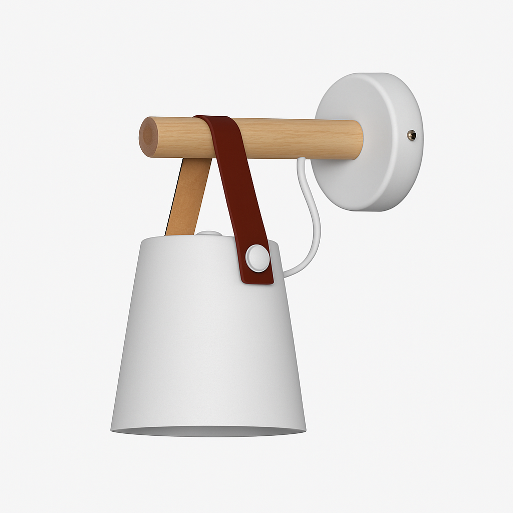 Norvia Wooden LED Wall Light – Modern Design for Elegant Spaces