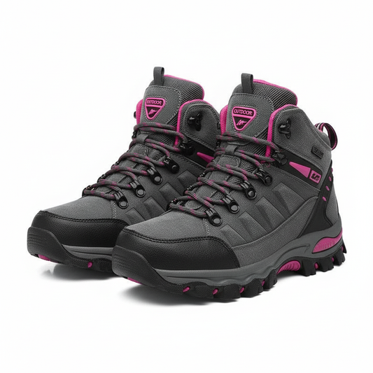 Wendy Women's Black Safety Shoes – Waterproof Non-Slip Work Footwear