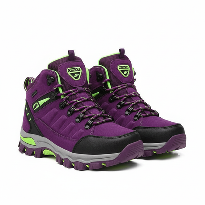 Wendy Women's Black Safety Shoes – Waterproof Non-Slip Work Footwear