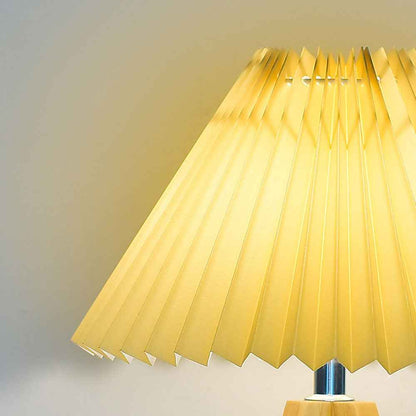 Teres Table Lamps for Bedroom – Stylish Pleated Design for Cozy Spaces