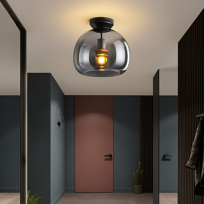 Kaelora Modern LED Ceiling Light Fixture – Stylish Glass Design for Elegant Spaces